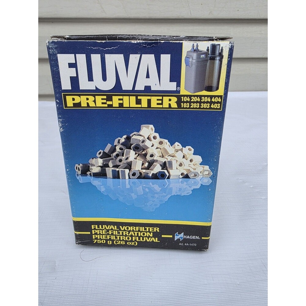 FLUVAL PRE - FILTER MEDIA for  EXTERNAL FILTERS AQUARIUM WATER 750 GM  A1470